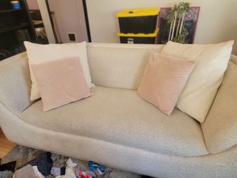 MUST GO — Large Couch, White