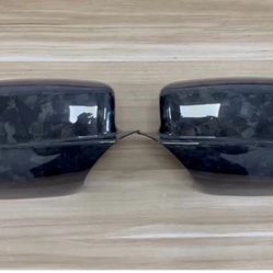 Dodge Charger Carbon Fiber Mirror Caps