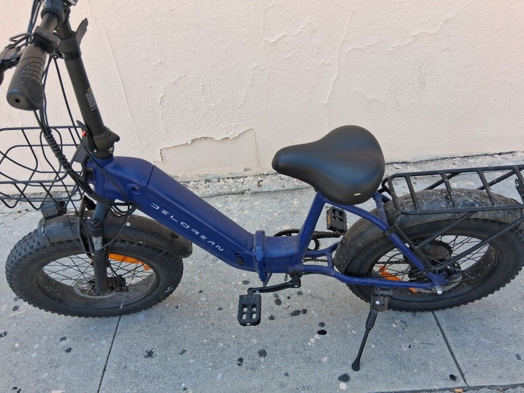Delorean Electric Bike