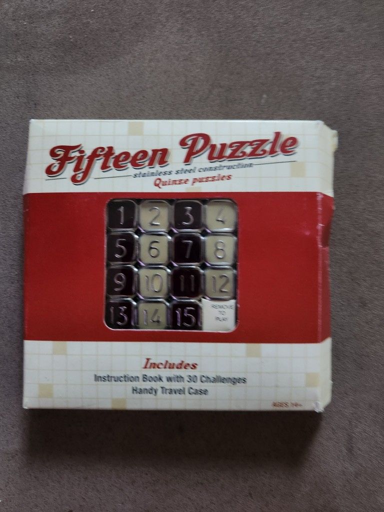 15th Puzzle Game