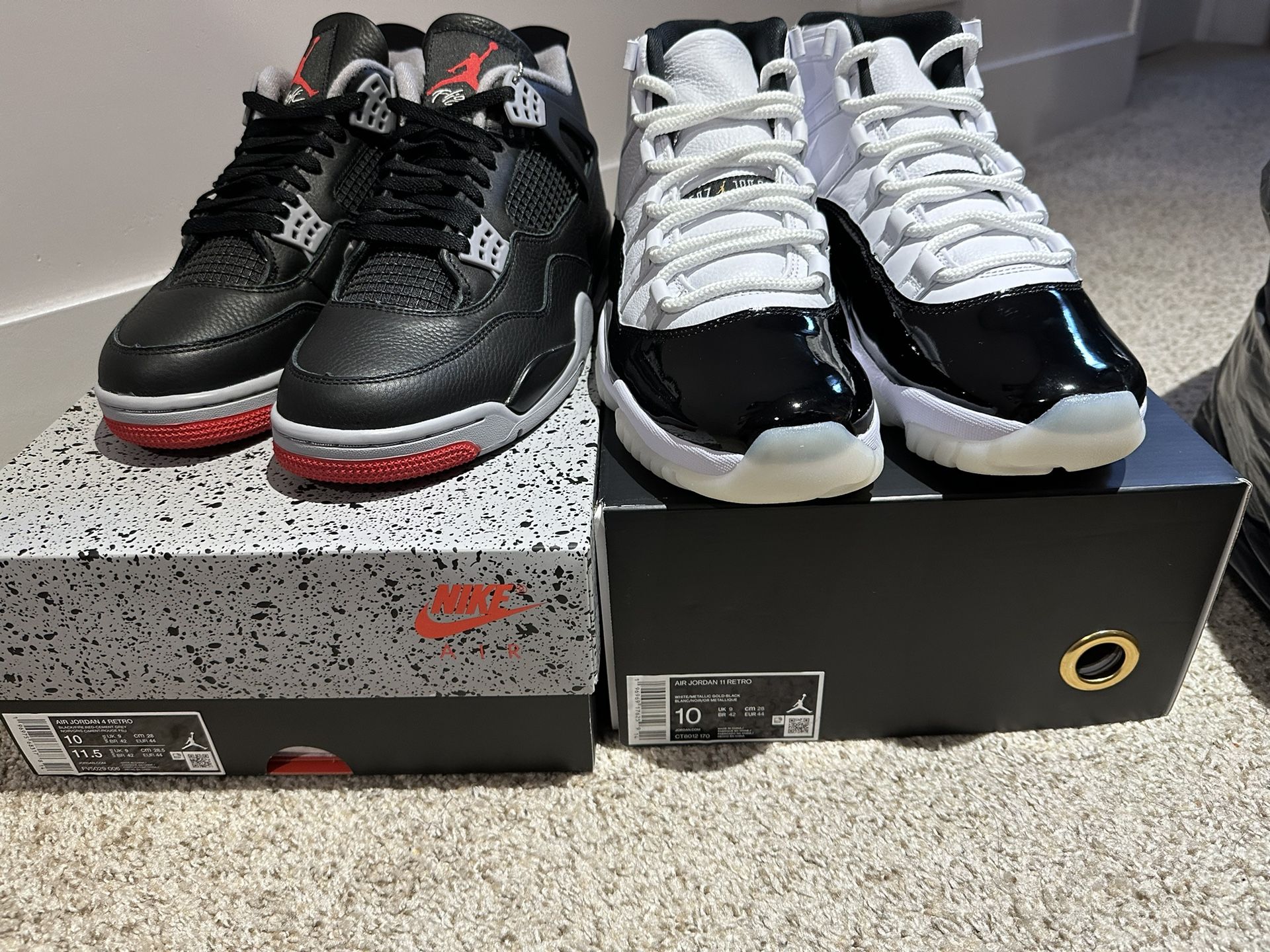 Jordan 4 And Jordan 11 For Sale As Pack