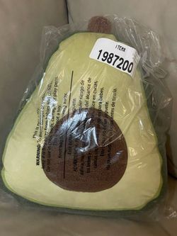 Avocado decorative pillow