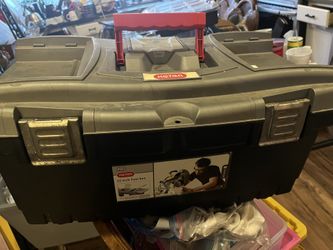 Large Heavy Plastic Tool Box