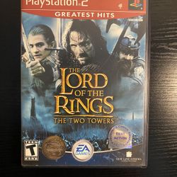 The Lord Of The Rings The Two Towers PS2 Greatest Hits