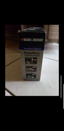  Black & Decker Gizmo Handy Mixer Rechargeable Cordless