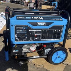 12,000 Watt Dual Fuel Generator