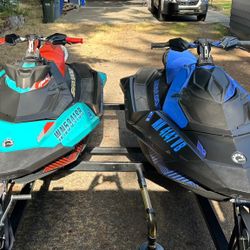 2018 And 2022 Seadoo Trixx