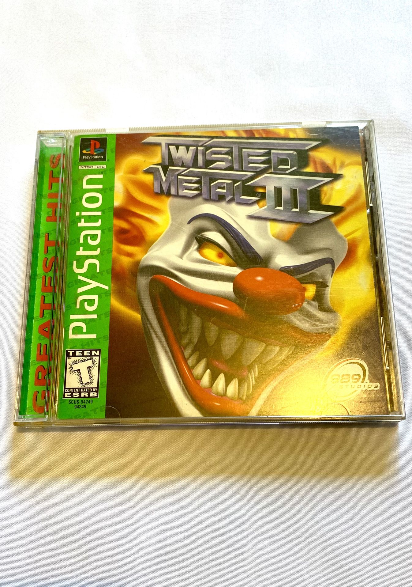 Twisted Metal 3 - Sony Playstation PS1 CIB Complete With Manual TESTED