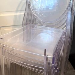 Clear chairs