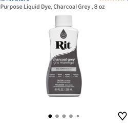 Rit Dye Color Gray
