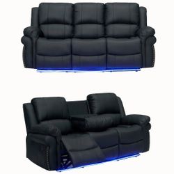 Recliner ( 3 Seats ) - Reclinable ( 3 Plazas )