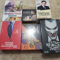 Lot Of 6 Various Board Games 