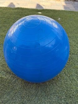 Blue Exercise Stability Ball