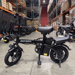 Folding electric bicycle