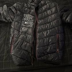 black sdl puffer size L