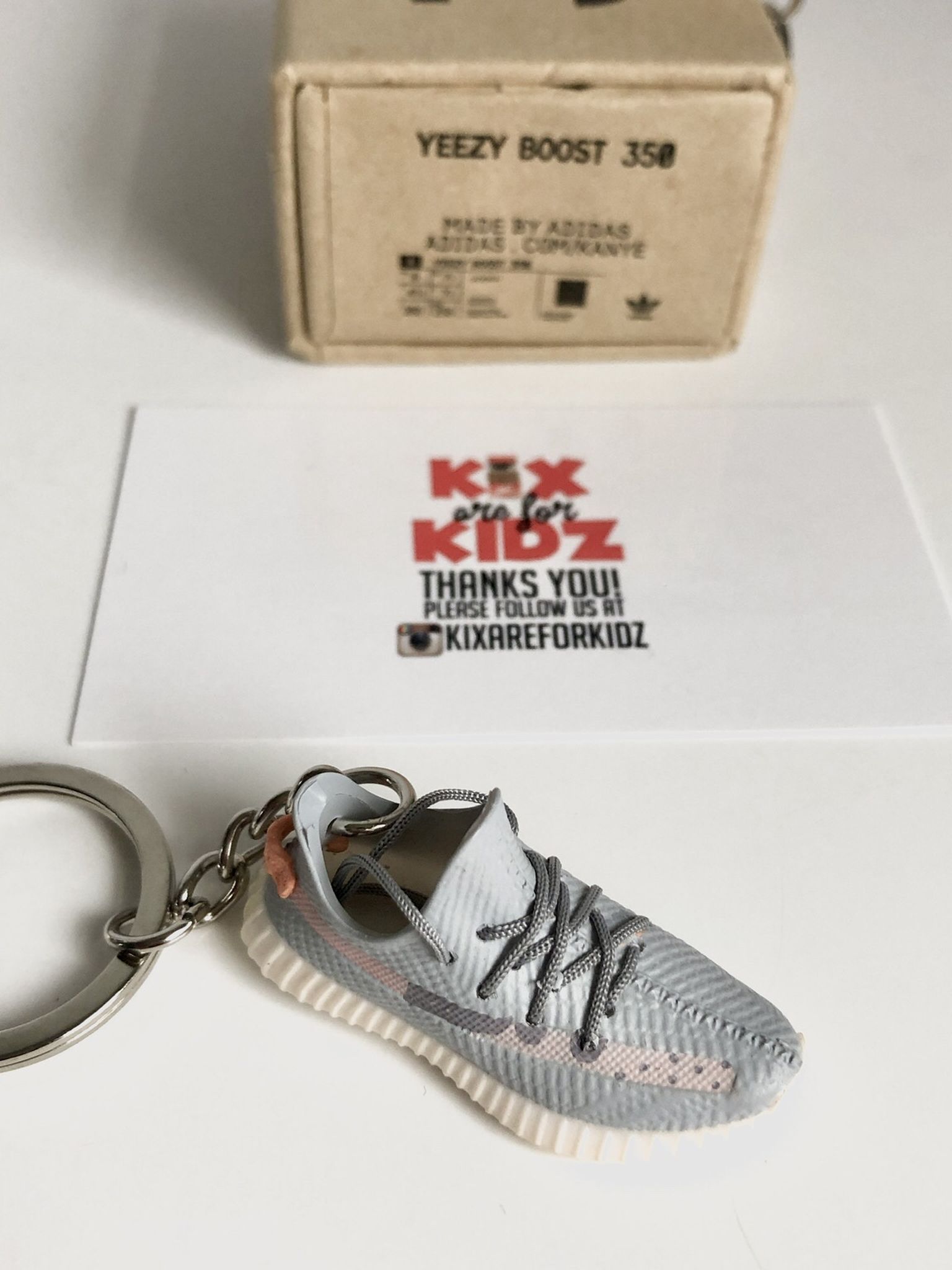 Kanye 350 V2 3D Mini Sneaker Keychain