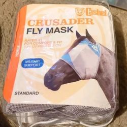 Crusader Standard Nose Pasture Fly Mask