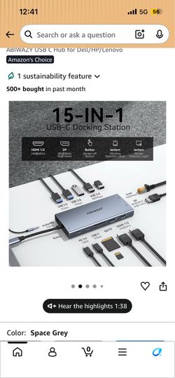 USB c laptop docking station