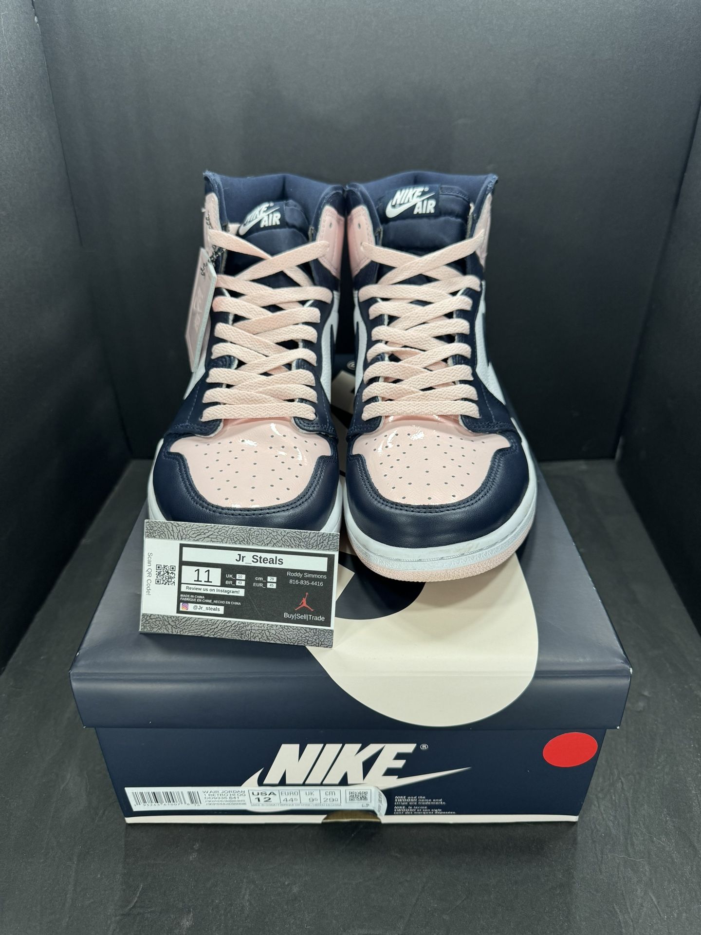 Wmns Jordan Retro 1 Bubble Gum