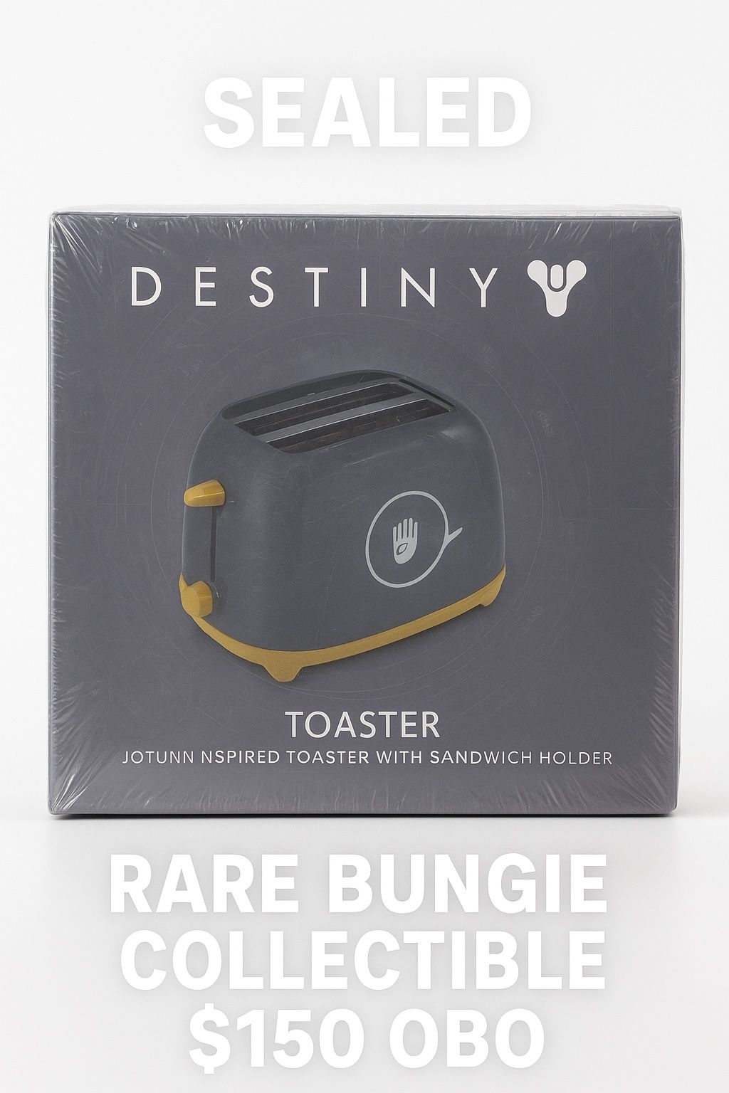 Destiny Jötunn-Inspired Toaster – Sealed / Never Opened – Bungie Collectible