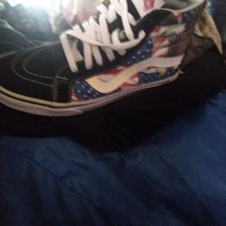 Patriotic Van's Mens Size 8 Wmns 9.5