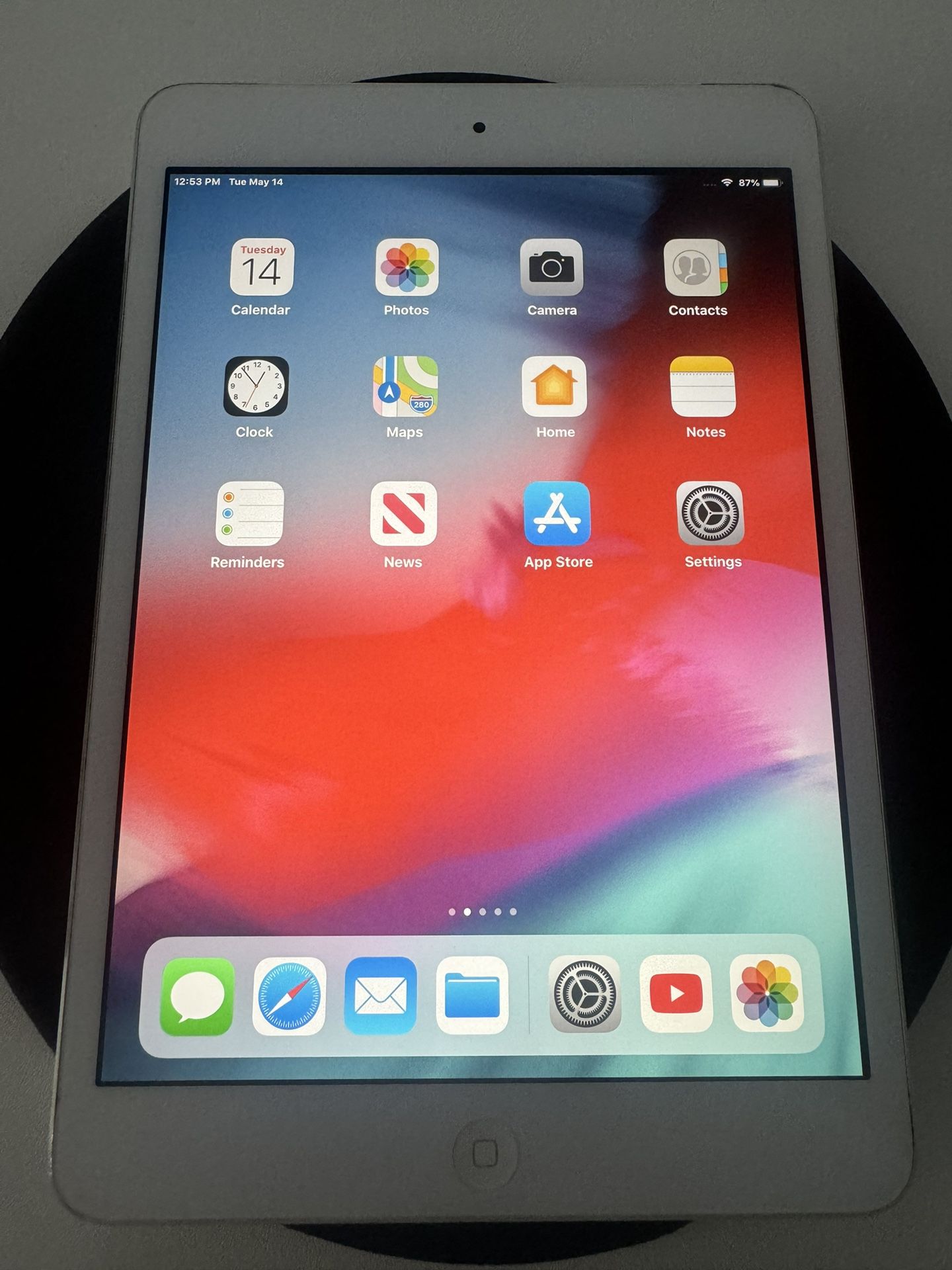 iPad Mini 2 16gb In White/Gray (WiFi+Cellular)