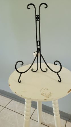 Wrought Iron Display Stand