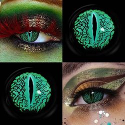 Green  DRAGON/LIZARD  MAKEUP