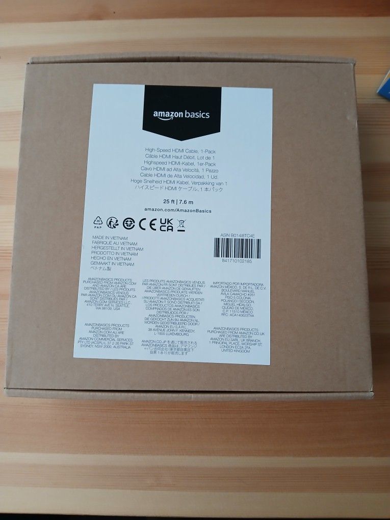 25 Foot Hdmi Cable (New)