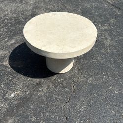 Beautiful Travertine Stone Table