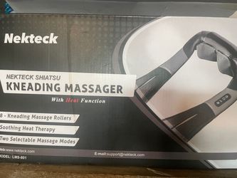 Nekteck Shiatsu Kneading Massager with Heat