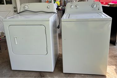 Admiral washer and dryer