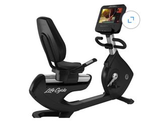 Pre-Owned Life Fitness Platinum Club Series Recumbent Bike with SE3HD