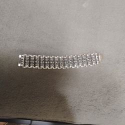 Skull Sterling Silver Bracelet 