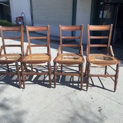 3 Eastlake Victorian Chairs 