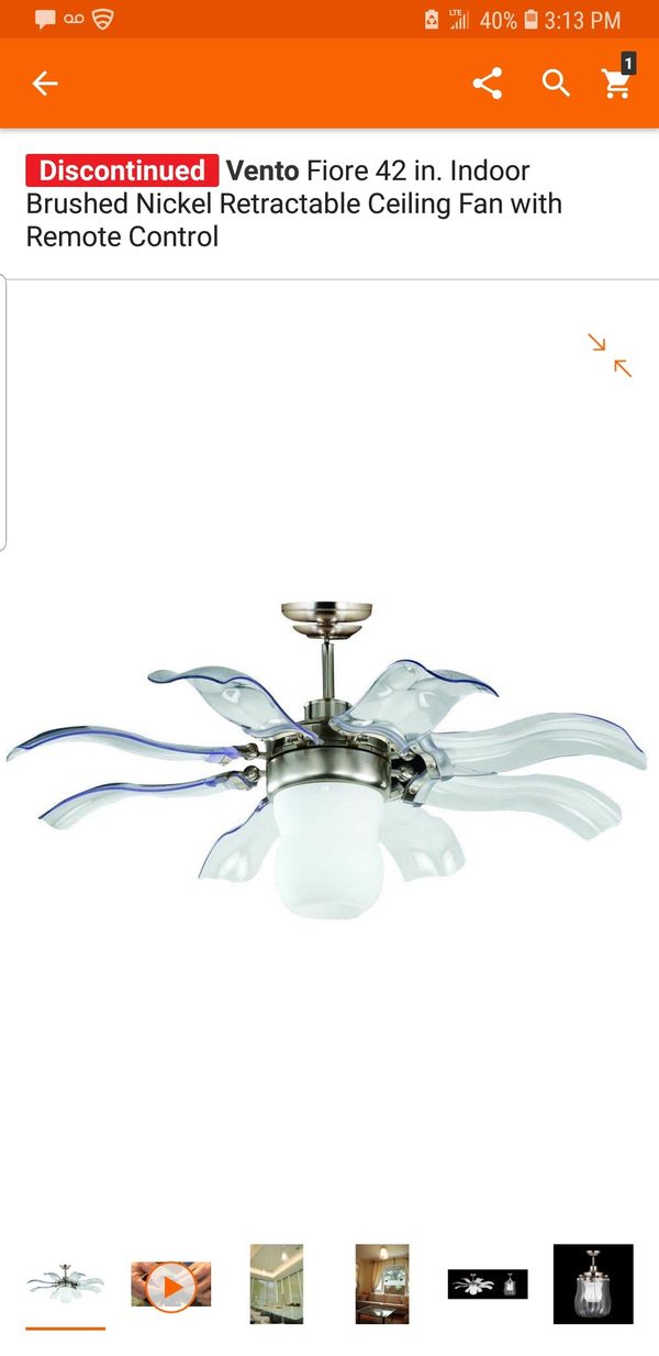 2 Brand New Ceiling Fans Fancy Elegant Asking 245 Ea Retail Ceiling Fans Fancy Elegant Asking 245