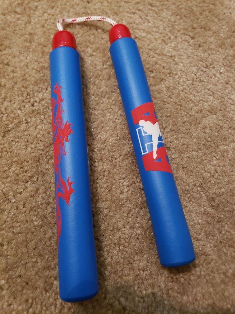 Taekwondo ATA nunchucks
