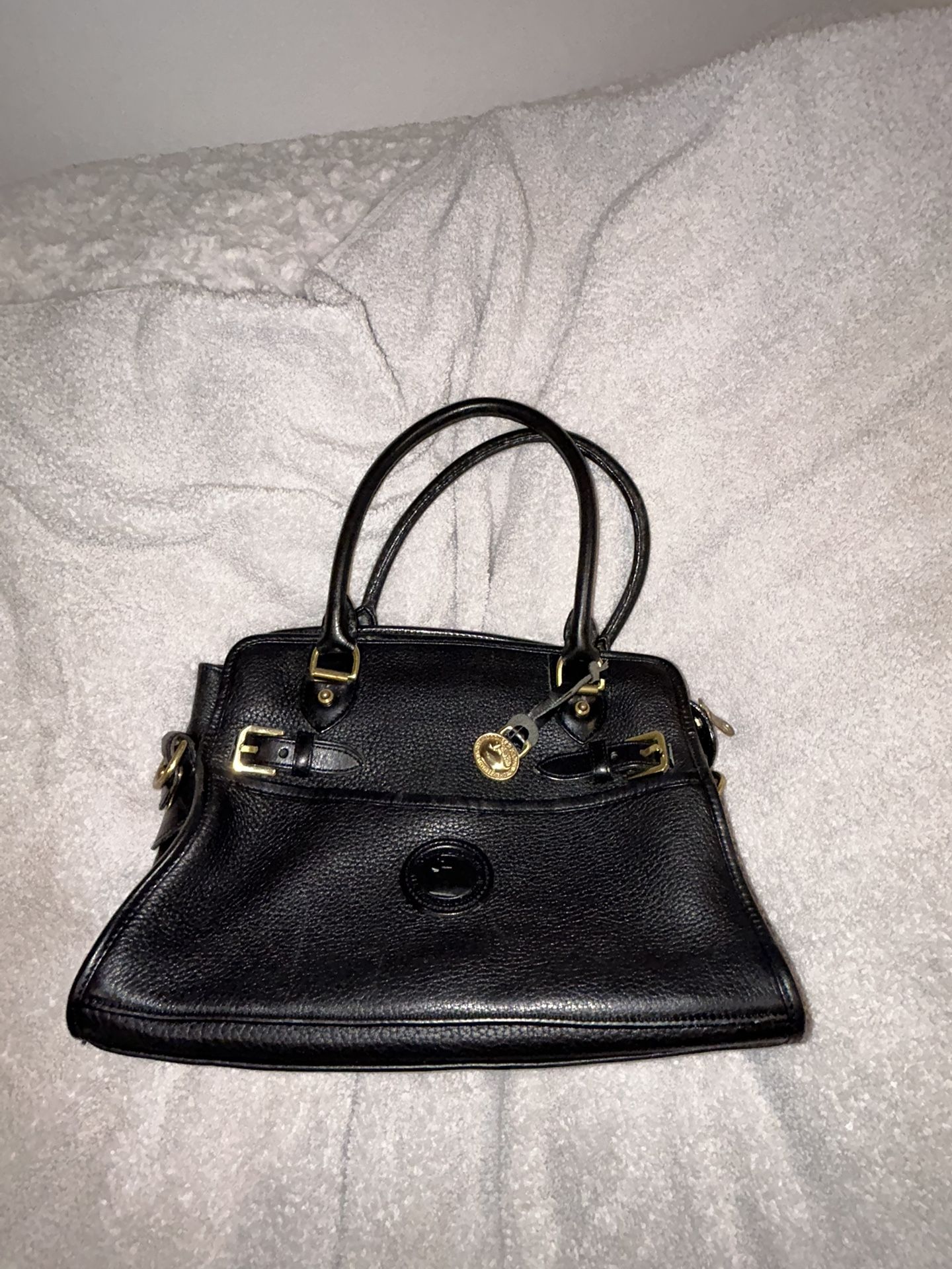 VINTAGE Dooney And Bourke All Weather Leather Satchel