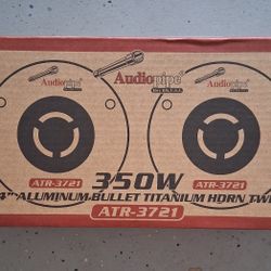 Audiopipe ATR-3721 Bocina de aluminio de 350 vatios 
