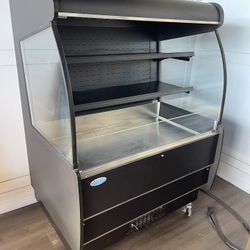 Open Air Refrigerated Display Merchandiser Cooler 