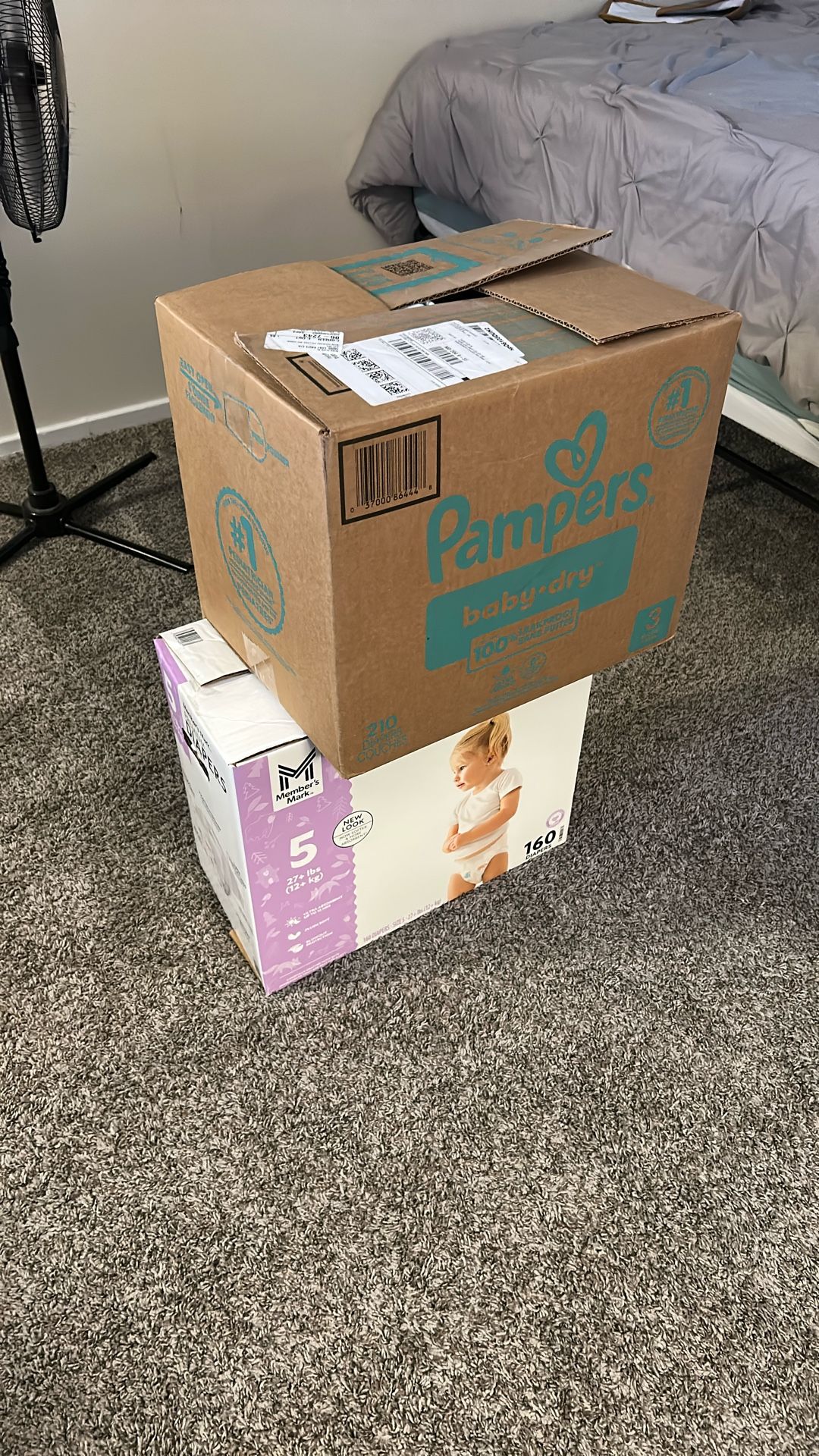 Two Boxes Baby Clothes