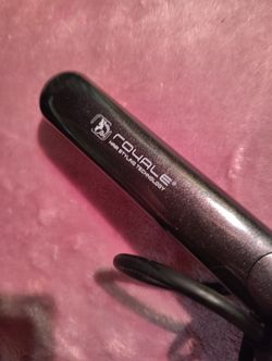 Royale 100% ceramic Tourmaline Plates + Optional Argan Infused Steam straightener