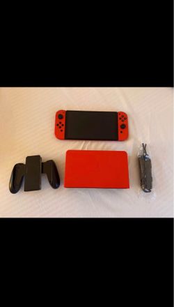 Nintendo Switch OLED – Mario Edition | Slightly Used | Excellent Condition
