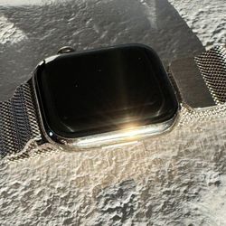 Apple Watch Series 7 Gold, Stainless Steel, 45mm