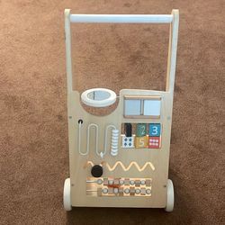 Baby/Toddler activity walker (wooden)