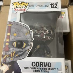 Corvo Dishonored 2 Funko Pop #122
