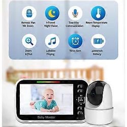 Baby Monitor with Camera and Screen