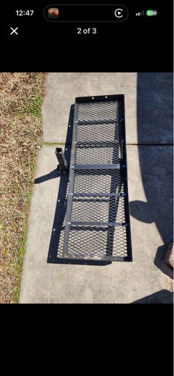 Hitch Mount Cargo Rack 40$