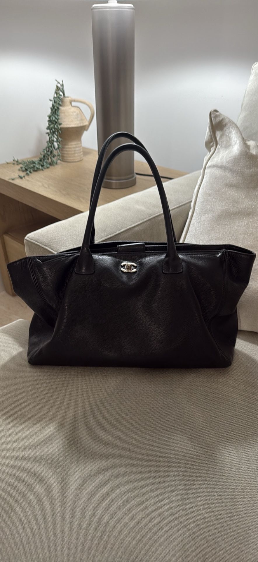 Authentic Chanel Executive Tote