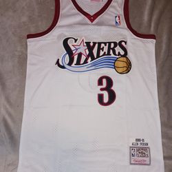 Allen Iverson 76ers Jersey Size M 